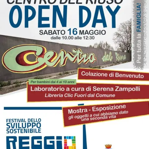 VISITA GUIDATA AL CENTRO DEL RIUSO DI CORREGGIO